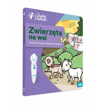 ZWIERZĘTA NA WSI Czytaj z Albikiem - Interaktywna mówiąca książka, ALBI