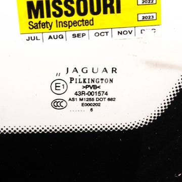 JAGUAR XK - XKR 2007 SKLO (OKNO) PŘEDNÍ / ČELNÍ