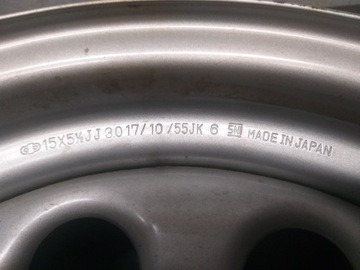 RÁFKY OCELOVÉ SUZUKI JIMNY 15" 5,5J 5X139,7 ET5