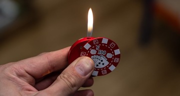 ПЛАМЕННАЯ ГАЗОВАЯ ЗАЖИГАЛКА ДЛЯ ПОКЕРА