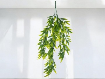 RUSKUS LIŚCIE ZWISY 75CM ZWISAJĄCE GĘSTE XL DEKORACJA FUTRYNY STROIK LIŚCIE