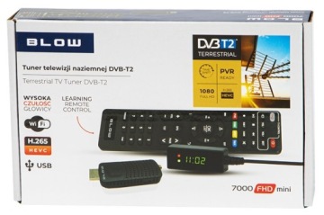 Opticum Optibox BLOW 7000FHD DVB-T2 декодер с дистанционным управлением