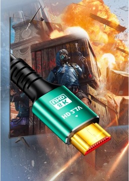 Кабель HDMI 2.1 СВЕРХВЫСОКОСКОРОСТНОЙ UHD 8K 4K 120 Гц 5 м
