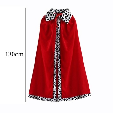 King Cape King Robe Cloak Akcesoria do kostiumów d