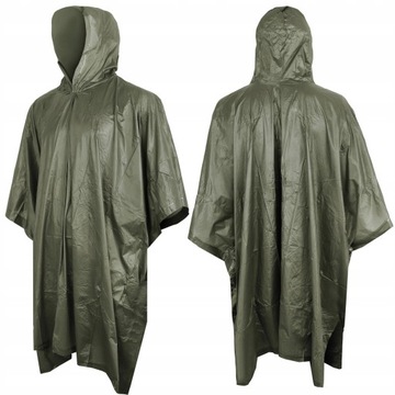 PONCHO PRZECIWDESZCZOWE OLIV ZIELONE MFH VINYL