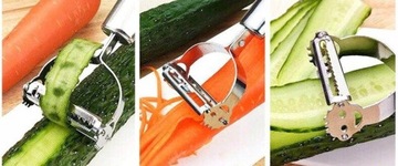 МНОГОФУНКЦИОНАЛЬНАЯ ОЧИСТКА ДЛЯ КУХОННОЙ НАРЕЗКИ ФРУКТОВ И ОВОЩЕЙ