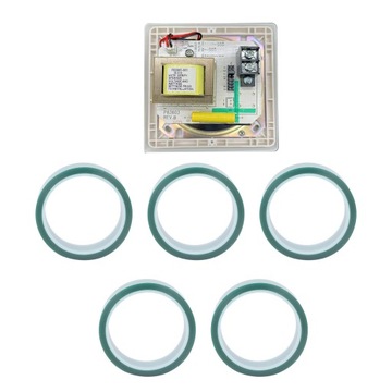 5 шт. ПЭ МАСКИРУЮЩАЯ ЛЕНТА ДЛЯ ВЫСОКИХ ТЕМПЕРАТУР