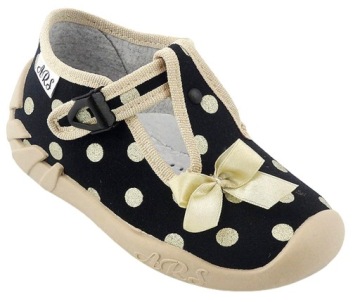 KAPCIE DZIEWCZĘCE DZIECIĘCE DO PRZEDSZKOLA KLAMERKA ARS Z005 R.21