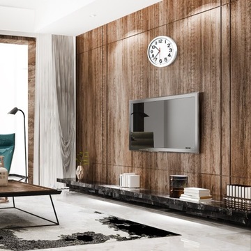 КЛАССИЧЕСКИЕ КВАРЦЕВЫЕ НАСТЕННЫЕ ЧАСЫ, ТИХИЕ И ЧИТАЕМЫЕ