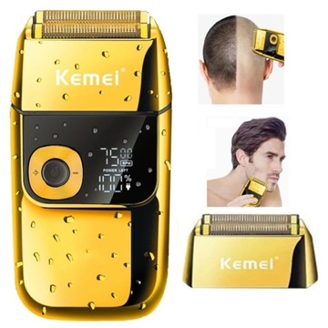 KEMEI ЭЛЕКТРИЧЕСКАЯ ЗАТОЧКА ФОЛЬГИ ДЛЯ МУЖЧИН