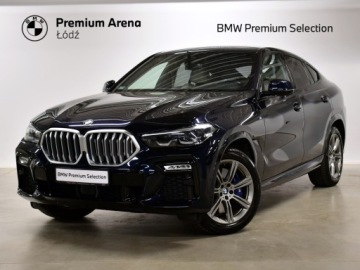 BMW X6 G06 SUV 3.0 40d 340KM 2021 BMW X6 M Sport/ Zawieszenie Adaptacyjne/ IconicGlo