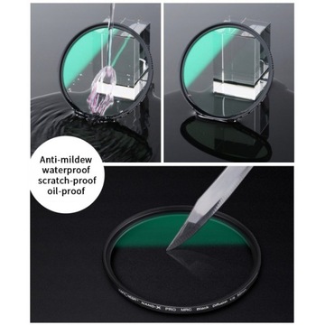 Диффузионный фильтр K&F Black Mist 1/4 NanoX 77 мм