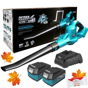 DMUCHAWA DO LIŚCI SAS+ 18V + AKU 2x4AH + ŁADOWARKA