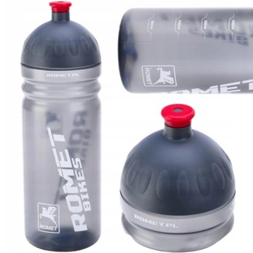 BIDON ROWEROWY 700ml Romet Przezroczysty Butelka do Roweru 0,7l
