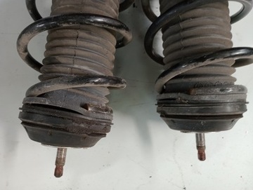 OPEL CORSA E 1.2 Mcpersony передняя пара амортизаторов комплект пружин L P