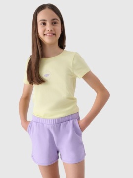 СПОРТИВНЫЕ ШОРТЫ ДЛЯ ДЕВОЧЕК 4F КОРОТКИЕ TSHOF280 SS24 122/128