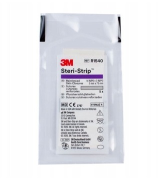 Paski do zamykania ran STERI STRIP białe 3x75mm białe