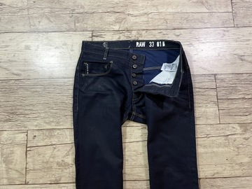 G-STAR RAW Spodnie Męskie Jeans NOWE W32 L32 pas 82 cm