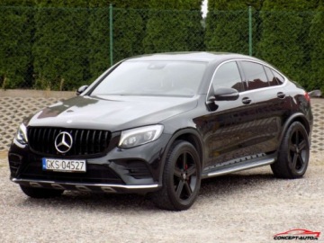 Mercedes GLC C253 SUV 2.1 220 d 170KM 2016 Mercedes-Benz GLC AMG Line 204KM Skora Navi Kamera 4Matic COUPE 2.1 Diesel, zdjęcie 6
