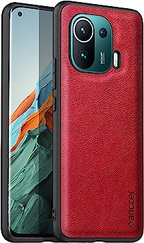 Etui Anccer XIAOMI MI 11 PRO CZERWONE
