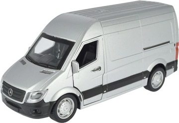 Auto Mercedes Benz Sprinter srebrny
