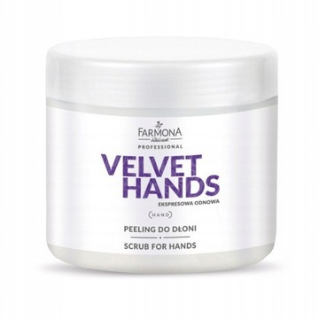 Farmona Velvet Hands Peeling do dłoni 550g