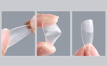 НАБОР FLEXI TIPS SOFT GEL MATT GEL TIPS 240 ШТ. МИНДАЛЬ