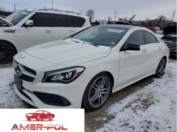 Mercedes CLA C117 2018 Mercedes-Benz CLA 2018 MERCEDES-BENZ CLA 250 4MATIC 2.0 Benzyna 221KM