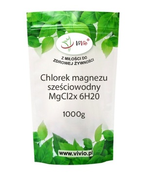 VIVIO Sól magnezowa - chlorek magnezu 1000g