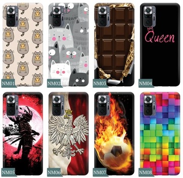 ETUI do XIAOMI REDMI NOTE 10 PRO + SZKŁO WZORY