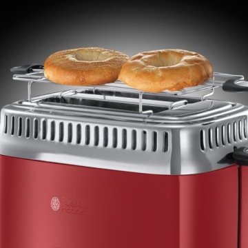 Тостер Retro Russell Hobbs 21680-56 красный 1300 Вт