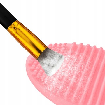 BRUSH EGG Silikonowa Myjka do Czyszczenia Pędzelków Pędzli Brushegg Czyścik