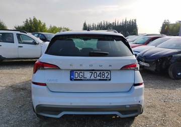 Skoda Kamiq Crossover 1.5 TSI 150KM 2024 Skoda Kamiq 2024r, 1.5 Benzyna. AUTOMAT. Uszkodzona. Poobijana. 1.5 Benzyna, zdjęcie 13