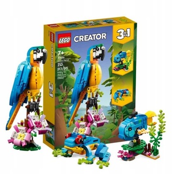 LEGO Creator 3 в 1 31136 Экзотический попугай 3 в 1 День защиты детей