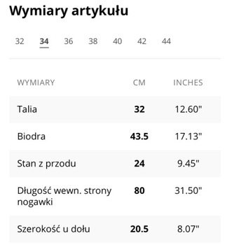 Damskie niebieskie Spodnie jeansowe o prostym kroju Stradivarius, r. 34