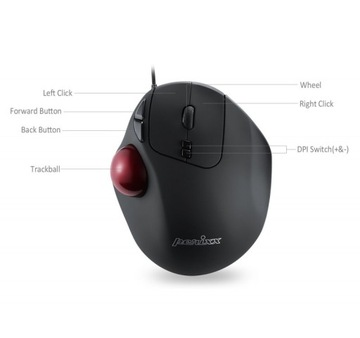 MYSZ PERIXX PERIMICE 517 TRACKBALL - 3D modeling