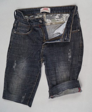 LEVI'S MARKOWE JEANSOWE KRÓTKIE SPODENKI - 28