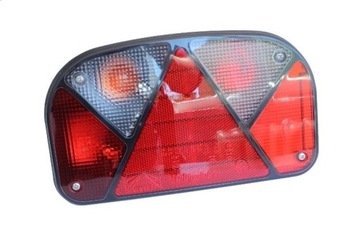 Lampa lewa tylna do przyczep Multipoint II Aspöck