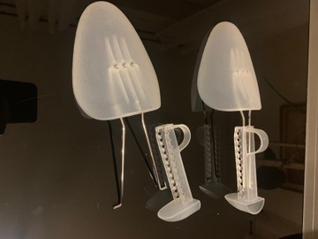 Регулируемые колодки для обуви 36-40 Прозрачные