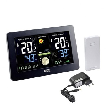 ADE WS 1704 Цифровая метеостанция с радиодатчиком