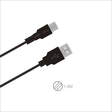 Кабель USB-C-USB длиной 1,5 м для зарядки Nintendo Switch