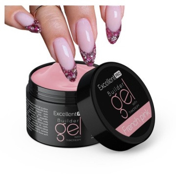 FRENCH PINK 50 г — гель Excellent Pro Builder с тиксотропными свойствами