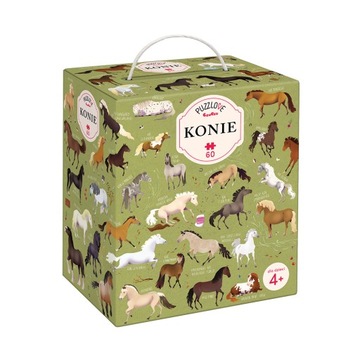 CZUCZU PUZZLOVE PUZZLE KONIE 60 ELEMENTÓW 4+