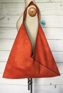 Origami Bag, Shopperka, Produkt Polski, Pomarańcz