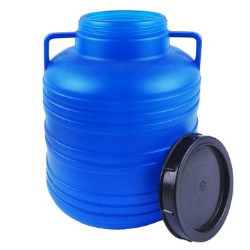 ПЛАСТИКОВАЯ БОЧКА ОБЪЕМОМ 5 Л ДЛЯ СКОРБКИ КАПУСТЫ И ОГУРЦОВ