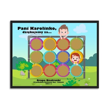 Скретч-постер «Спасибо учителю» 30x40