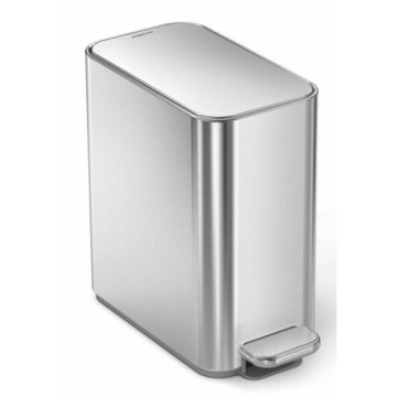 SimpleHuman Slim Pedal Bin Bin 5 л / серебряный коврик