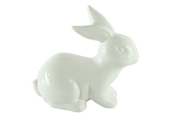 ZAJĄCZEK WIELKANOCNY CERAMICZNY FIGURKA DEKORACJA