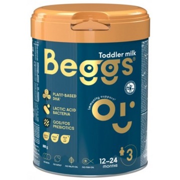 Mleko Beggs 3 Bez Oleju Rybiego i Palmowego DHA