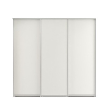 Drzwi przesuwne do szafy Drzwi przesuwne na wymiar 265cm x 260cm biały